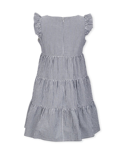 Flutter Sleeve Organic Tiered Dress