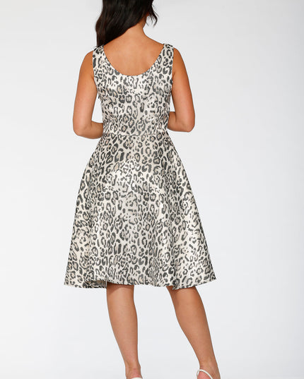 24401 Leopard Swing Dress