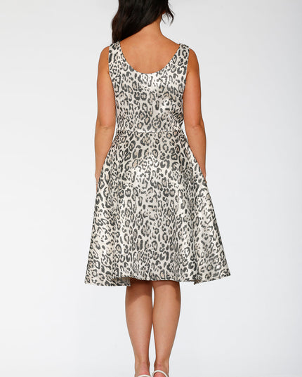 24401 Leopard Swing Dress