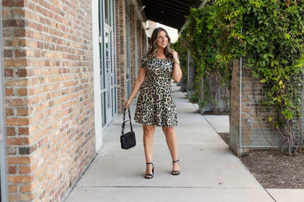 The Layla Leopard Dress