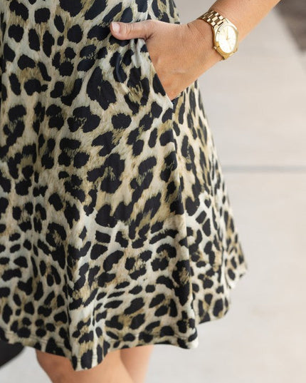 The Layla Leopard Dress
