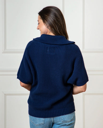 Organic Spread Collar Sweater