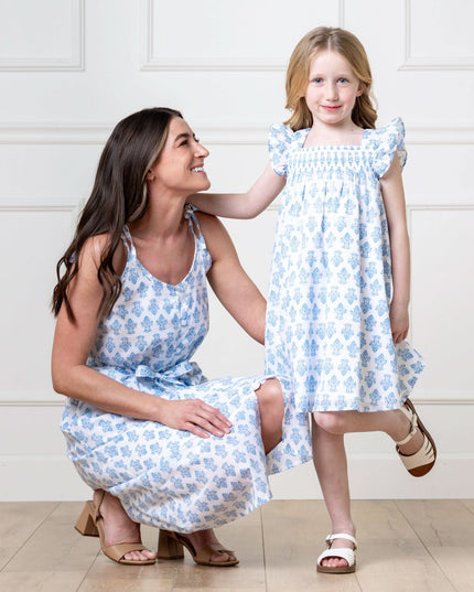 Organic Button Front Sundress