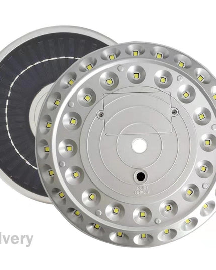 Double Row Solar Flagpole Top Light - 40 LED