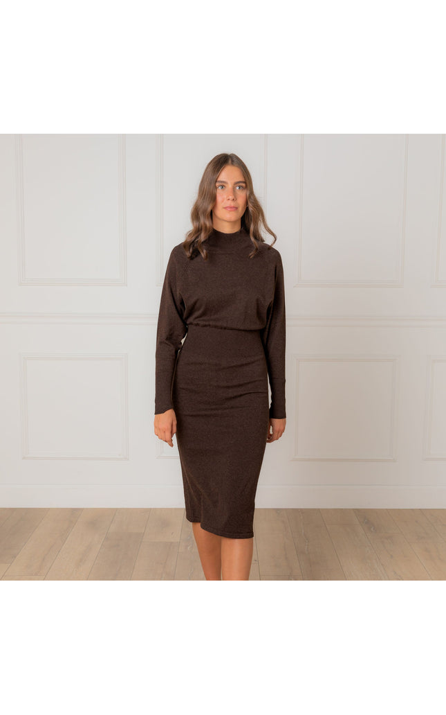 Dolman Sleeve Sweater Dress