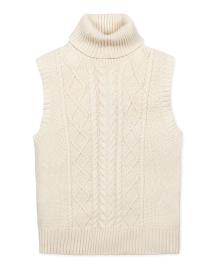 Organic Sleeveless Turtleneck