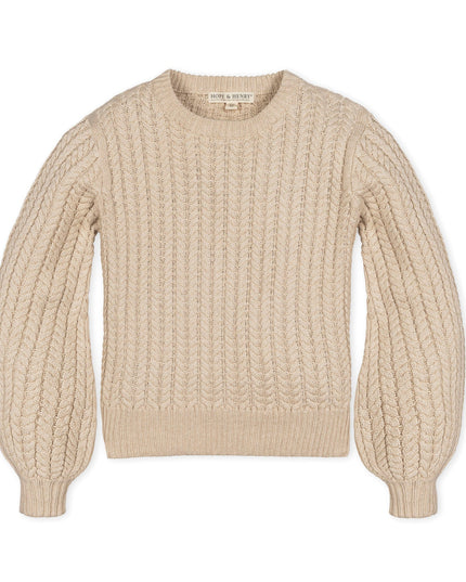 Organic Cable Sweater