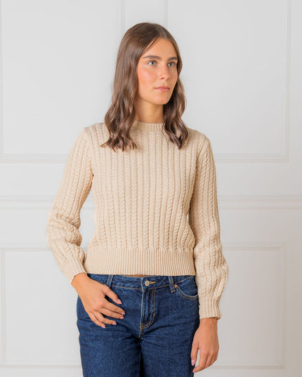 Organic Cable Sweater