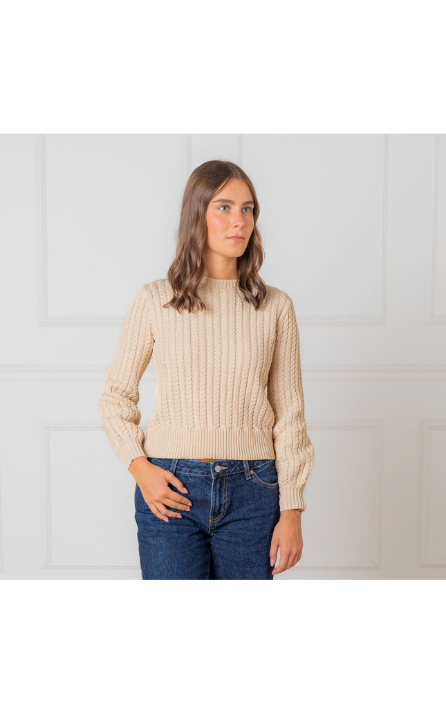 Organic Cable Sweater