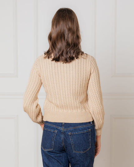 Organic Cable Sweater