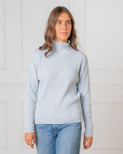Organic Funnel Neck Sweater