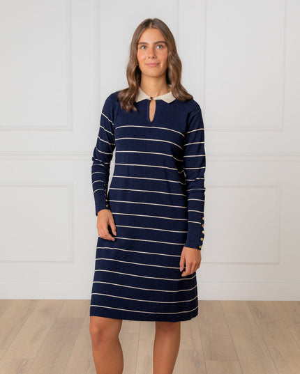 Organic Collared Sweater Dress