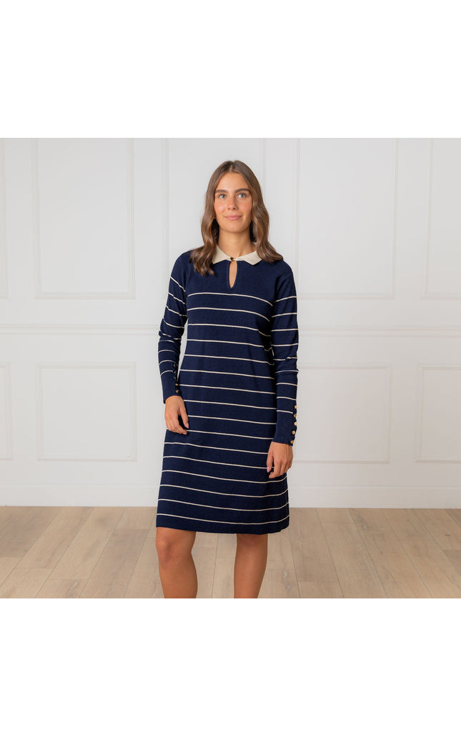 Organic Collared Sweater Dress