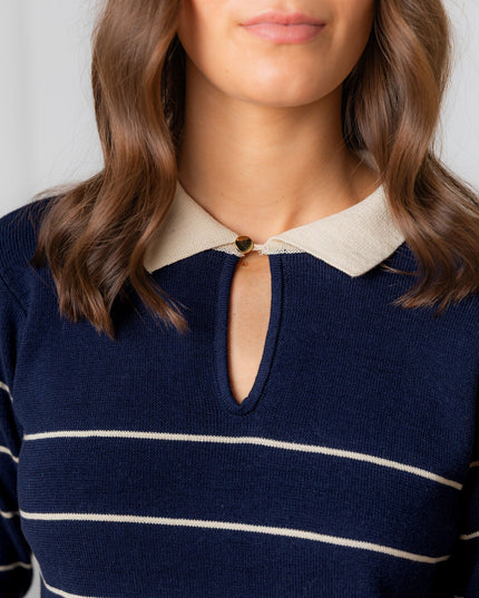 Organic Collared Sweater Dress