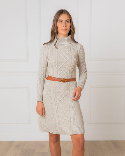 Organic Cable Sweater Dress