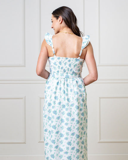 Linen Flutter Party Dress