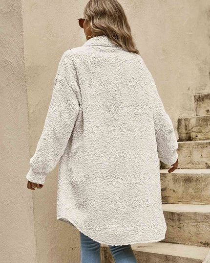 Women Collared Button Down Coat