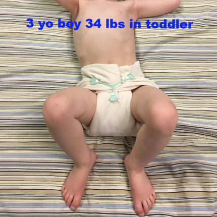 Peppermint Twist Cloth Diaper Flats – Reusable, Absorbent & Adjustable Baby Diapering