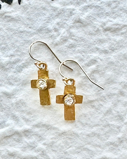 Artisan Cross Earrings