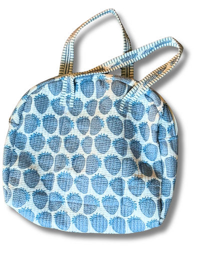 Soléa Cotton Strawberries Tote