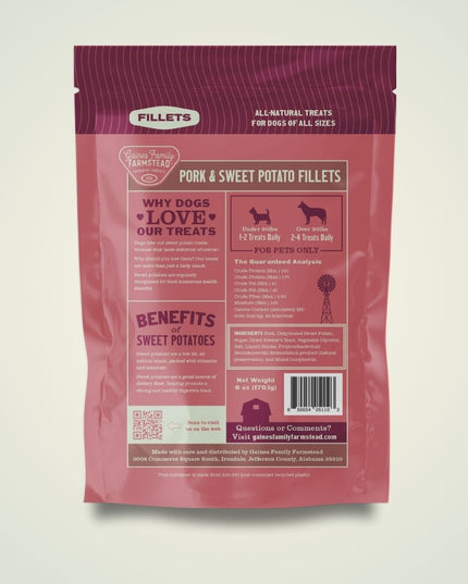 Pork and Sweet Potato Fillets