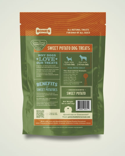 Sweet Potato Bones