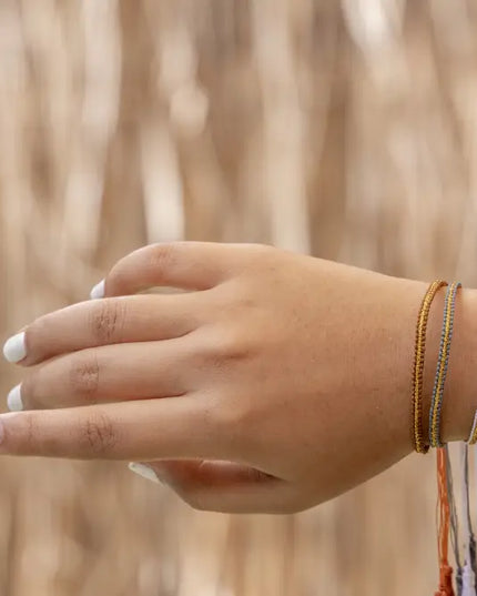 Golden Tassel Bracelets