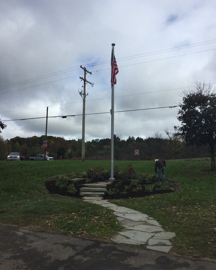 Automatic Aluminum Flagpole