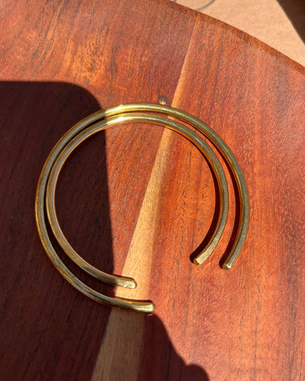 BRASS CUFF BRACELET