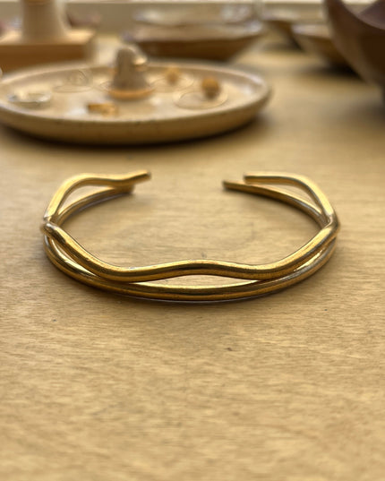 BRASS CUFF BRACELET