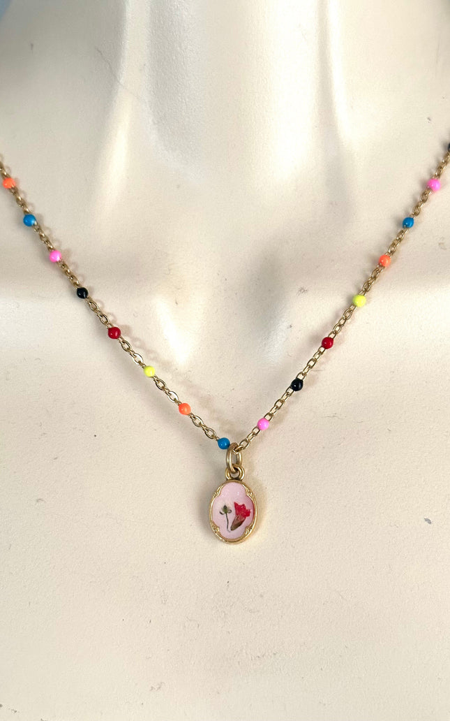Colorful Cascade Necklace