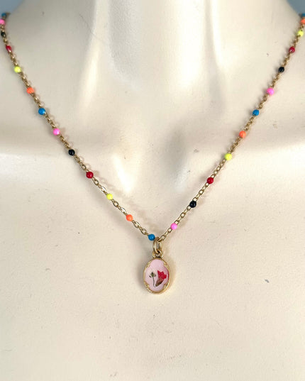 Colorful Cascade Necklace