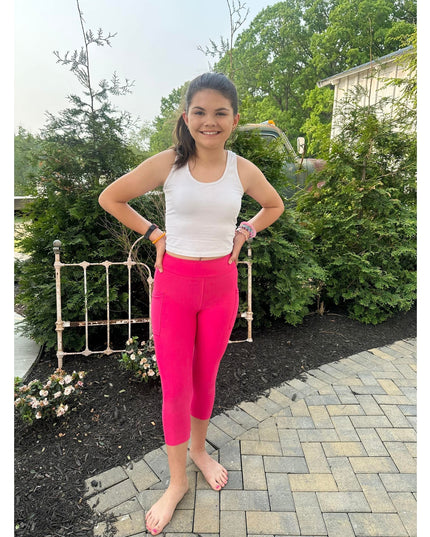 Ready to Ship | Kids Leggings, Capris and Biker Shorts  - Luxe Leggings by Julia Rose®