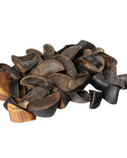 All-Natural Cow Hooves Dog Chews – Premium Crunchy Treats for Dental Health – (25/Case)