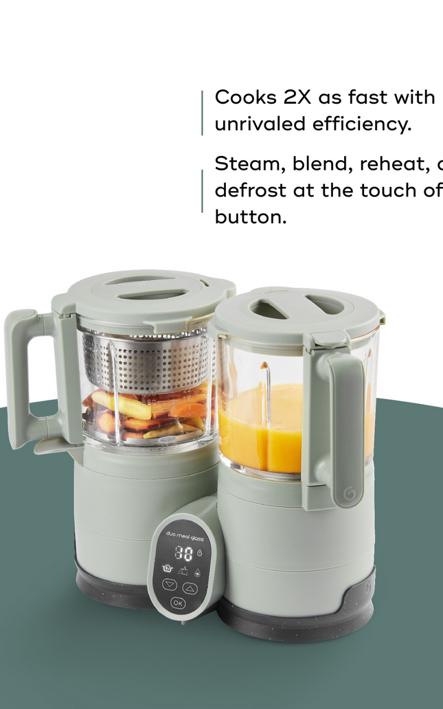 Duo Meal Glass Pro Baby Food Maker