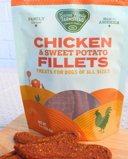 Chicken and Sweet Potato Fillets