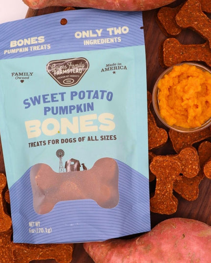 Sweet Potato and Pumpkin Bones
