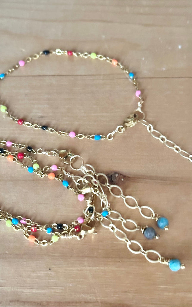 Colorful Cascade Bracelet