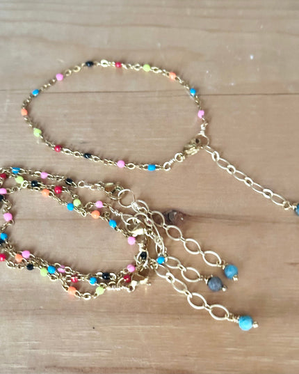 Colorful Cascade Bracelet