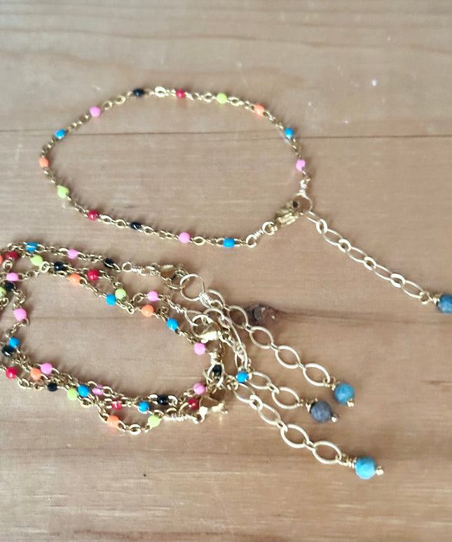 Colorful Cascade Bracelet
