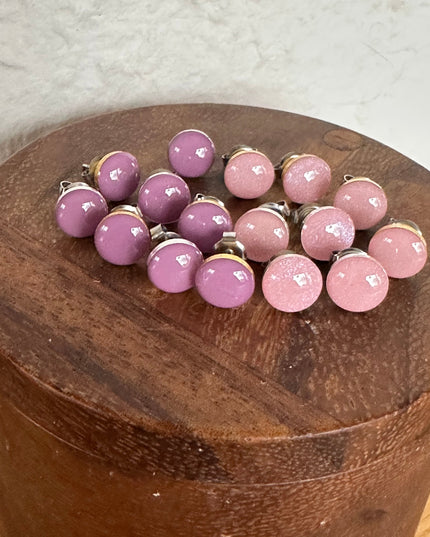 Candy Dot Stud Earrings