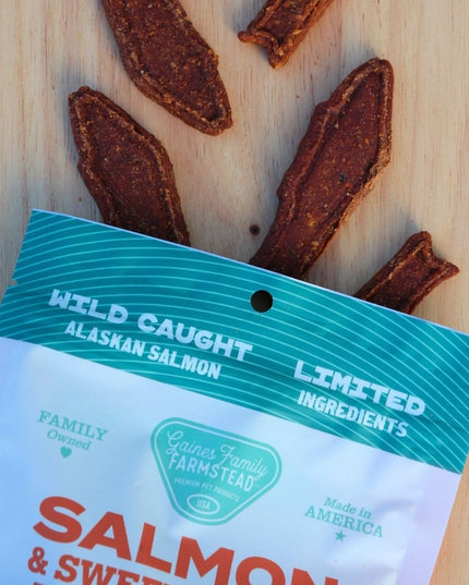 Salmon and Sweet Potato Fillets