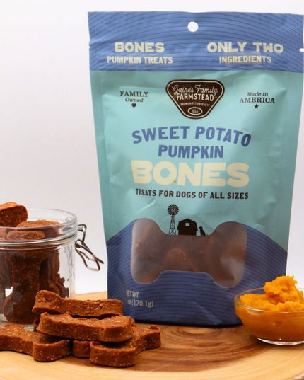 Sweet Potato and Pumpkin Bones