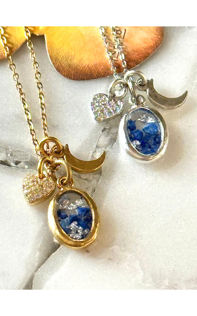 Gemstone Charm Necklace