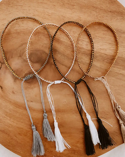 Golden Tassel Bracelets