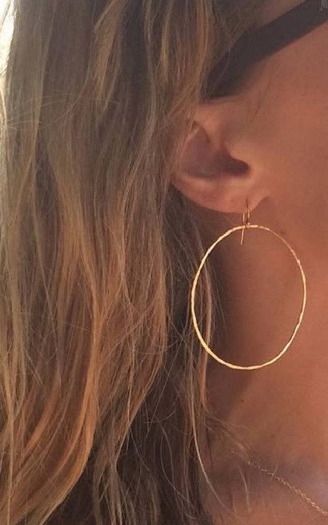 SKINNY XL BEACH  HOOPS