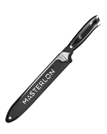 MASTERPAN Slicer Knife With Stainless Steel blade & Cover, 8" (20cm)