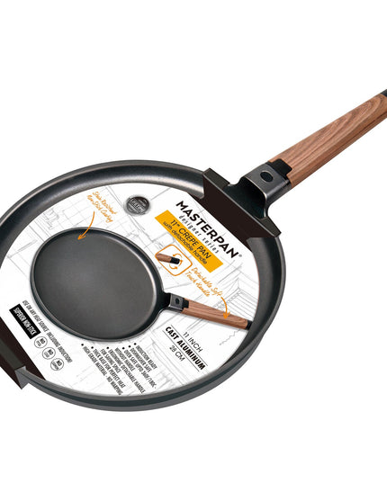 MASTERPAN Nonstick Crepe Pan and Griddle, 11" (28cm)