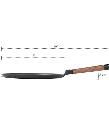 MASTERPAN Nonstick Crepe Pan and Griddle, 11" (28cm)