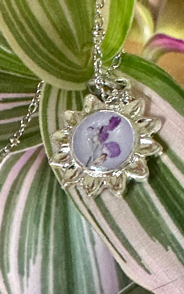 Sunflower Pendant Necklace